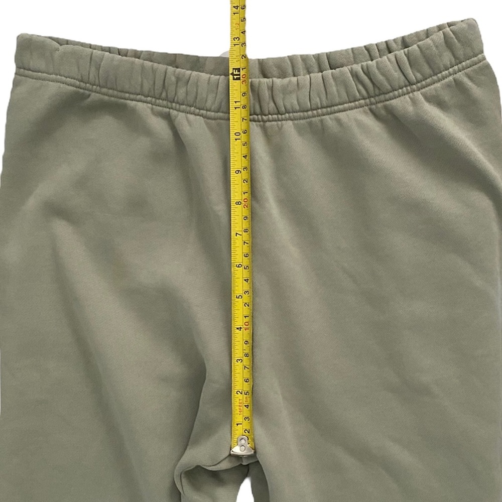 Aritzia TNA Cozy Fleece Boyfriend Sweatpant  Pull-On Joggers Sage Green 1X - Picture 10 of 11